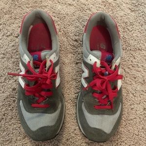 New Balance 574, grey and pink, W 9.5
